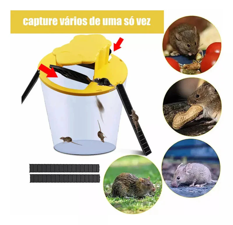 A Melhor Ratoeira Inteligente Reutilizável - EcoTrap (Oferta Exclusiva + BRINDE)