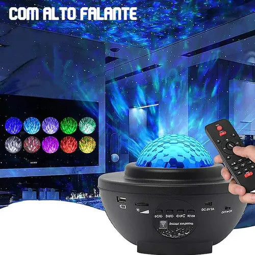 GalaxyMax - Projetor Céu Estrelado Galáxia