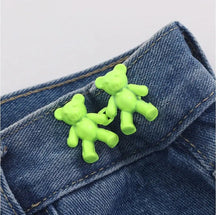 BearFixer - Kit com 2 Botão Fivela para Ajuste de Calça