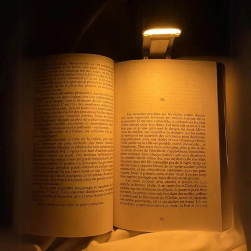 Clip Book - Luz Para Leitura Noturna de Livros