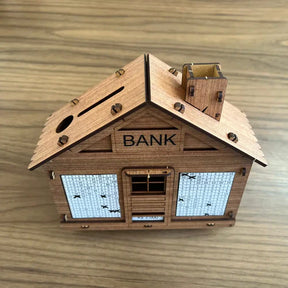 WoodBank Decorativo - Guarde Dinheiro Usando Método Japonês