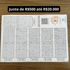 WoodBank Decorativo - Guarde Dinheiro Usando Método Japonês
